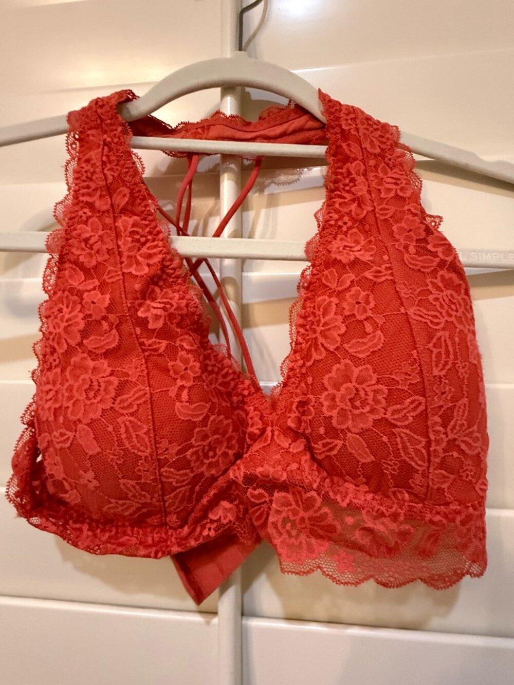 Gilly Hicks Bralette - Red Orange